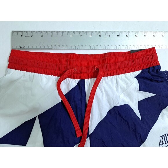 Nike Throwback Shorts Stars Stripes Red White Blue 4th July Patriotic USA Medium - Picture 7 of 12